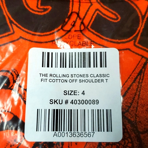 ❤️NWT VINTAGE TORRID BAND CONCERT TEE - ROLLING STONES JAGGER GRAPHIC PLUS SIZE - Picture 7 of 13